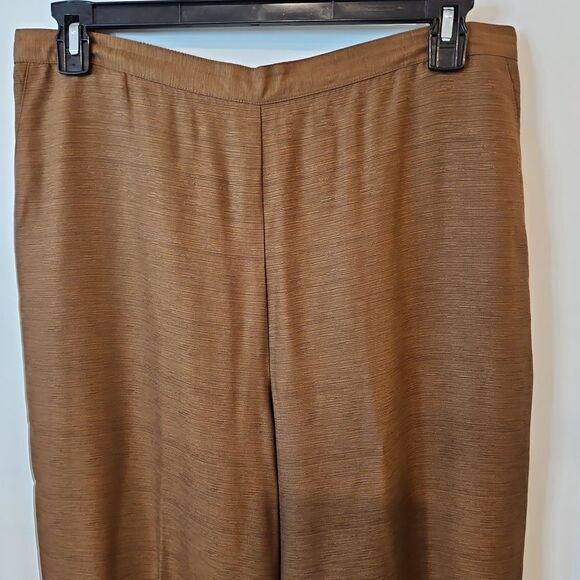 🌹Alfred Dunner Carmel Color Dress Pants sz 18 - Picture 5 of 10